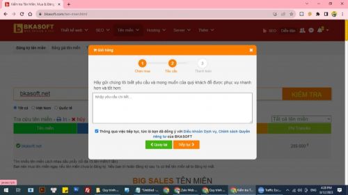 Quy trình đăng ký tên miền